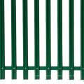 PVC plastic green belt plastic palisade garden fence